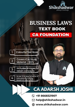 Load image into Gallery viewer, CA Foundation – Business Laws Textbook (Latest Edition) Jan 26 Onwards - By CA Adarsh Joshi Sir
